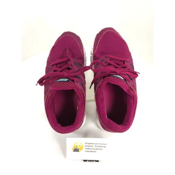 Nike Free Run 2 Athletic Running Shoe Womens Size 6.5 536746-605 Pink White - Picture 6 of 9